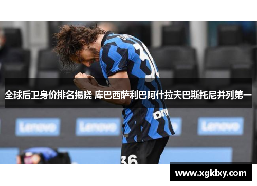 全球后卫身价排名揭晓 库巴西萨利巴阿什拉夫巴斯托尼并列第一